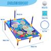 3-in-1 Bean Bag Toss Game Toy,Outdoor Toss Game with Stand for Ring Toss,Bean Bags & Balls, Family Party Supplies for Kids,Birthday for Boys,Toddlers Ages 3 4 5 6 Years Old view 4