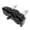RC Boat Gear Box 1:1 Forward Reverse Dual Output Transfer Transmission Gearbox for 6.35mm 1/4" Shaft RC Tug Boat Yacht Marine view 1