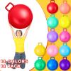 Meooeck 12 Pcs 29 Inch Hopper Ball with Handle and Air Pump Bouncy Jumping Hopper Ball for Christmas Outdoor Activities Gifts, Field Day Games and Team Gaming Play view 3