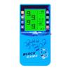 CZT Green Light Large Screen Retro Brick Game Console Built-in Classic Nostalgic Puzzle 999 in 1 Block Game Room/Outdoor/Travel Good Partner Children/Student Gifts (Blue) view 1