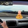 Grcfumo Monk Ornaments, Little Buddha Monk, Little Monk Sculptures for Car Dashboard Home Display Decoration(Gold) view 4