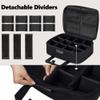 Rexmica Graded Card Case for 600+ 35pt Top Loader, Trading Card Storage Bag for Touch Magnetic Cards, Rigid Card, Sports Card, Slab Card Case with Combination Lock, Travel Organizer for TCG/for MTG view 2