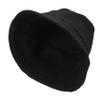 LALADEFIEE Doll Cap Polyester Small Hat for Dolls 10cm Cotton Outfit Accessory Black Fisherman Sun Hat view 1