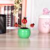 Solar Dancing Flowers Car Ornament | Solar Powered Dancing Swinging Flower Toy,Solar Powered Happy Flower in The Pot,Car Dashboard Decor Officee Desktop Home Ornament Funny Ornaments view 2