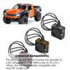 Brushless Motor ESC Cooling Fan, High Speed Dissipation 25x25mm Aluminium Alloy RC Electric Motor Cooling Fan Solid Construction Universal Fit for RC Car (Red) view 4