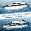 Podleer RC Boat-Remote Control Boat for Adults-High Speed 35+ KPH for Pool-Toys for Ages 8-13 (Black) view 2