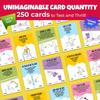 QUOKKA Party Games for Adults and Family - 250 Challenges I Fun Group or Family Activity with Teens, Kids, Friends - Great for Birthdays, Play Nights, Team Building Game for Work I 2-14 Playrs view 3