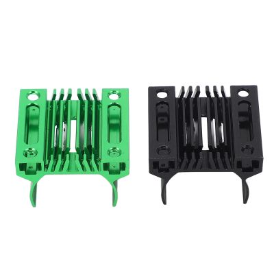 Electric Motor Heat Sink, 2pcs 180 Brushed Electric Motor Heat Sink, Motor Heatsink for 1/18 RC Car Truck, Effective Cooling, Aluminum Construction