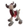 16" Christmas Country Moose Plush view 1