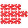 10Pcs 40mm 4 Blade Propeller Strong Wind Plastic Propeller Replacement for DIY Toy Car Model (Red) view 3