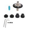 RC Gear Set, 57T 0.8mod RC Slipper Gear 20T 21T RC Motor Gear with Output Shaft B08SQV53KQ for ARRMA 1/10 1/8 4S RC Cars (Light Blue) view 1