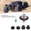 RC Gear Set, 57T 0.8mod RC Slipper Gear 20T 21T RC Motor Gear with Output Shaft B08SQV53KQ for ARRMA 1/10 1/8 4S RC Cars (Light Blue) view 4