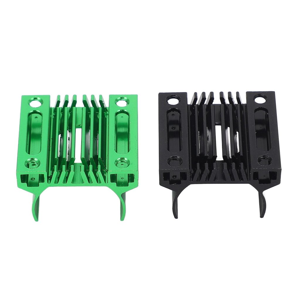 Electric Motor Heat Sink, 2pcs Aluminum Alloy 180 Brushed Electric Motor Heat Sink Universal Motor Heatsink, RC Electric Motor Heat Sink for 1/18 RC Car Truck