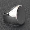 OUHENYUAN Titanium steel, geometric shape, weight 0.52 ounces, size 12cm * 10cm * 0.2cm, looks great on you and can be worn with many outfits. view 3