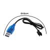 ECSiNG 2PCS 3.7V USB Charger Cable with SM-2P Connector Plug Adapter, Battery Power Supply Charging Cord for RC Boats Cars Trucks 3.7V Li-ion and Li-Po Battery view 4
