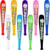 9 Pack 34 inches Inflatable Baseball Bat Inflatable Bat Toy Inflatable Baseball Bat Blow up Baseball Bat for Birthday Swimming Pool Beach Playing Birthday Baseball Party Favors view 1
