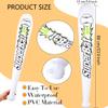 9 Pack 34 inches Inflatable Baseball Bat Inflatable Bat Toy Inflatable Baseball Bat Blow up Baseball Bat for Birthday Swimming Pool Beach Playing Birthday Baseball Party Favors view 2