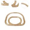 SM SunniMix Wooden Train Track,Railway Accessories,Railway Train Playset Train Railway Construction Set Tracks Toy for Kids Boys Toddlers, Inner and Outer Ring view 2