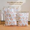 2 Sizes Wet Bags, Waterproof Storage Bag for Baby Diapers and Pump Parts, Reusable Diaper Bag with Zippered Pockets and Handle, Travel Bags, Beach, Pool, Gym Bag for Swimsuits & Wet Clothes, Set of 2 view 2