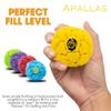 Footbag | No-Bust Stitching for Hard Kicking | 32 Panel Symmetry for Balance Tricks and Stalling | Professionally Hand-Stitched with Suede Material (Purple) view 2