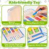 Kids Montessori Magnetic Wooden Toys: 3 4 5 6 7 Year Old Birthday Gift for Boys Girls Age 4-7 Preschool Educational Learning Activities Toy Sensory Autistic Puzzle Maze Game Present for Toddlers view 3