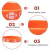 120 PCS Football Silicone Wristbands Football Motivational Rubber Bracelets Football Party Favors Sports Decorations Gifts Prize Silicone Wristbands for Boys Kids Adults Party Supplies(8 Styles) view 4