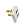 RC Boat Water Cooling Inlet Pickup Bottom Dual Water Nipple Nozzle for RC Boat Mono Speedboat Hydroplane CAT(Dual Nipples) view 4