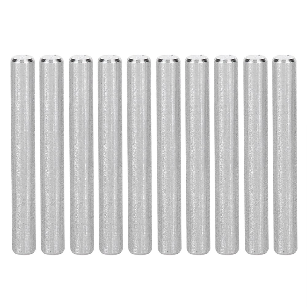 10Pcs Robot D Shaft, 410100060050 Industrial Robot D Shaft Kit, Stainless Steel D Shaft Round Rods for Drift Punches Various Shaft DIY Craft Model Plane Cars
