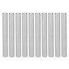 10Pcs Robot D Shaft, 410100060050 Industrial Robot D Shaft Kit, Stainless Steel D Shaft Round Rods for Drift Punches Various Shaft DIY Craft Model Plane Cars view 1