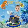 1, 2, 3, 4Year Old children's 360  rotating seat toy, Children's Day gift, boys and girls' birthday gift, ocean style, sitting and rotating toy, Toddler Toys Early Development&Activity Toys (Blue) view 2