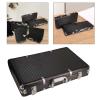 Aluminum Alloy Chip Case Empty Storage Container Sponge Lining Organizer Card Box Chip Holder Transport Case for, 200 Chips view 2