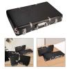 Aluminum Alloy Chip Case Empty Storage Container Sponge Lining Organizer Card Box Chip Holder Transport Case for, 200 Chips view 3