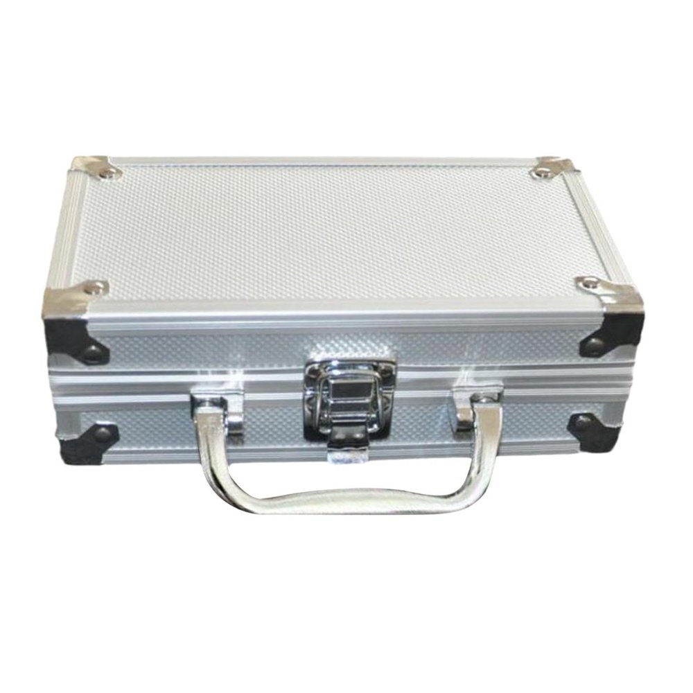 Aluminum Alloy Chip Case, Chip Holder, Holder, Organizer, Chip Carrier, Empty for Transport, 200 chips