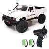 GoolRC RC Truck, WPL C24-1 RC Crawler 1/16 Scale Remote Control Car, 4WD All Terrain Off Road Pickup Truck, 2.4GHz RC Climbing Car with LED Light, 2 Batteries for Adults (White) view 1