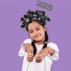 Amscan 2025 NYE Black & Silver Headband (7.6") 1 Piece - Elegant New Years Eve Headband view 3