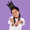 Amscan 2025 NYE Black & Gold Crown Headband (9") 1 Piece - Perfect New Year's Eve Party Accessory view 3