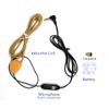 VKBAND Mini Hidden Spy Earphone | in-Ear Wireless Earpiece with Microphone | Covert Communication Receiver | Compatible with iPhone & Android | MP3 & FM Radio | Beige view 3