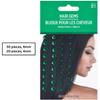 Amscan Shiny Green Hair Gems (4mm - 6mm) Pack of 50 - Perfect for Elegant Hairstyles and DIY Hair Accessories view 2