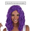 Amscan Vibrant Purple Body Wave Wig - 1 Piece - One Size Fits All, Perfect for Parties, Cosplay, and Everyday Fashion view 2