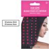 Amscan Shiny Pink Hair Gems (4mm - 6mm) Pack of 50 - Perfect for Elegant Hairstyles and DIY Hair Accessories view 2