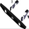 101430: Full-Size Ranger/Bobcat Rear Formed Bumper view 1