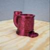 Wizards Dice Tower with Can Cozy & Storage - DND Dice Tower - Tabletop RPG Dice Organizer - Dragon Dice Tower for Beer, Wine, Cider, Coffee, Hot Chocolate (Black/Red) view 2