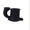 Wizards Dice Tower with Can Cozy & Storage - DND Dice Tower - Tabletop RPG Dice Organizer - Dragon Dice Tower for Beer, Wine, Cider, Coffee, Hot Chocolate (Black) view 1