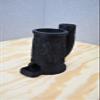 Wizards Dice Tower with Can Cozy & Storage - DND Dice Tower - Tabletop RPG Dice Organizer - Dragon Dice Tower for Beer, Wine, Cider, Coffee, Hot Chocolate (Black) view 4