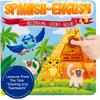 Bilingual Spanish Books for Toddlers 1-3, Story Book in Spanish & English | Interactive Baby Sound Book | Educational Learning Toys | Libros para nios en espaol - Mexican Adventure view 1