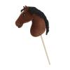 LeMieux Hobby Horse Chancer - Racing Bay Thoroughbred - Realistic Head - Perfect For Kids view 1