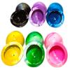 Zugar Land Colorful Rubber Marble Poppers - 36 Pack. (1.75") Pop-Up Half Balls with Marble Tie Dye Color Designs. Retro 90s Kid Toys Party Favor (36 Pack) view 1