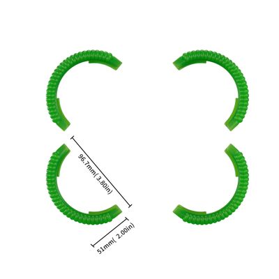 ABZEKH Drone Accessories Propeller Guard for DJI Avata 2 Drone Accessories for Quick-Release Prop Protector for Anti-Collision Bumper Protective Propeller Guards(Green)