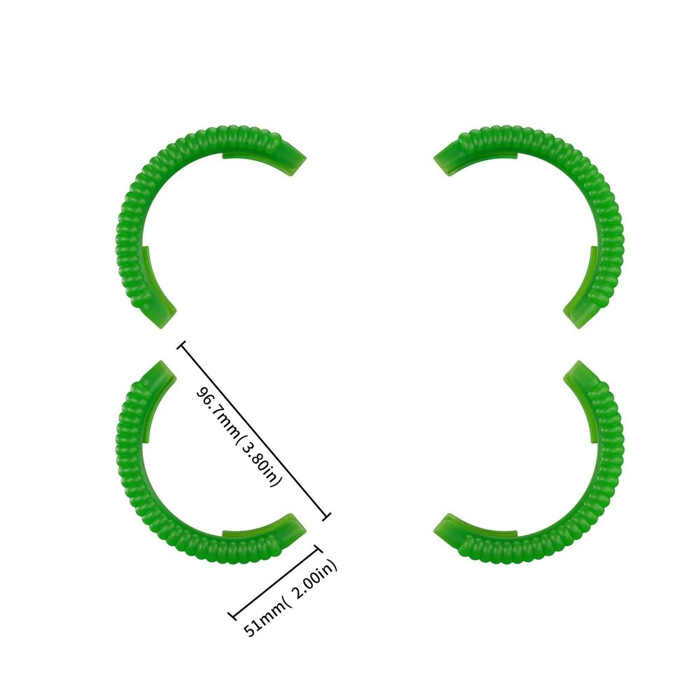 ABZEKH Drone Accessories Propeller Guard for DJI Avata 2 Drone Accessories for Quick-Release Prop Protector for Anti-Collision Bumper Protective Propeller Guards(Green)