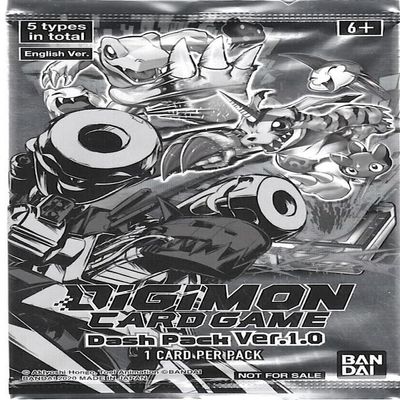 DigiMon TCG: Dash Pack Ver 1.0 Promo [1 Pack]